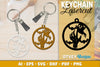 Keychain Halloween Lasercut SVG Bundle