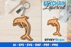 Keychain Sea Animals Lasercut SVG Bundle