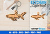 Keychain Sea Animals Lasercut SVG Bundle