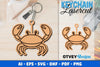 Keychain Sea Animals Lasercut SVG Bundle