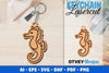 Keychain Sea Animals Lasercut SVG Bundle