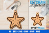 Keychain Sea Animals Lasercut SVG Bundle