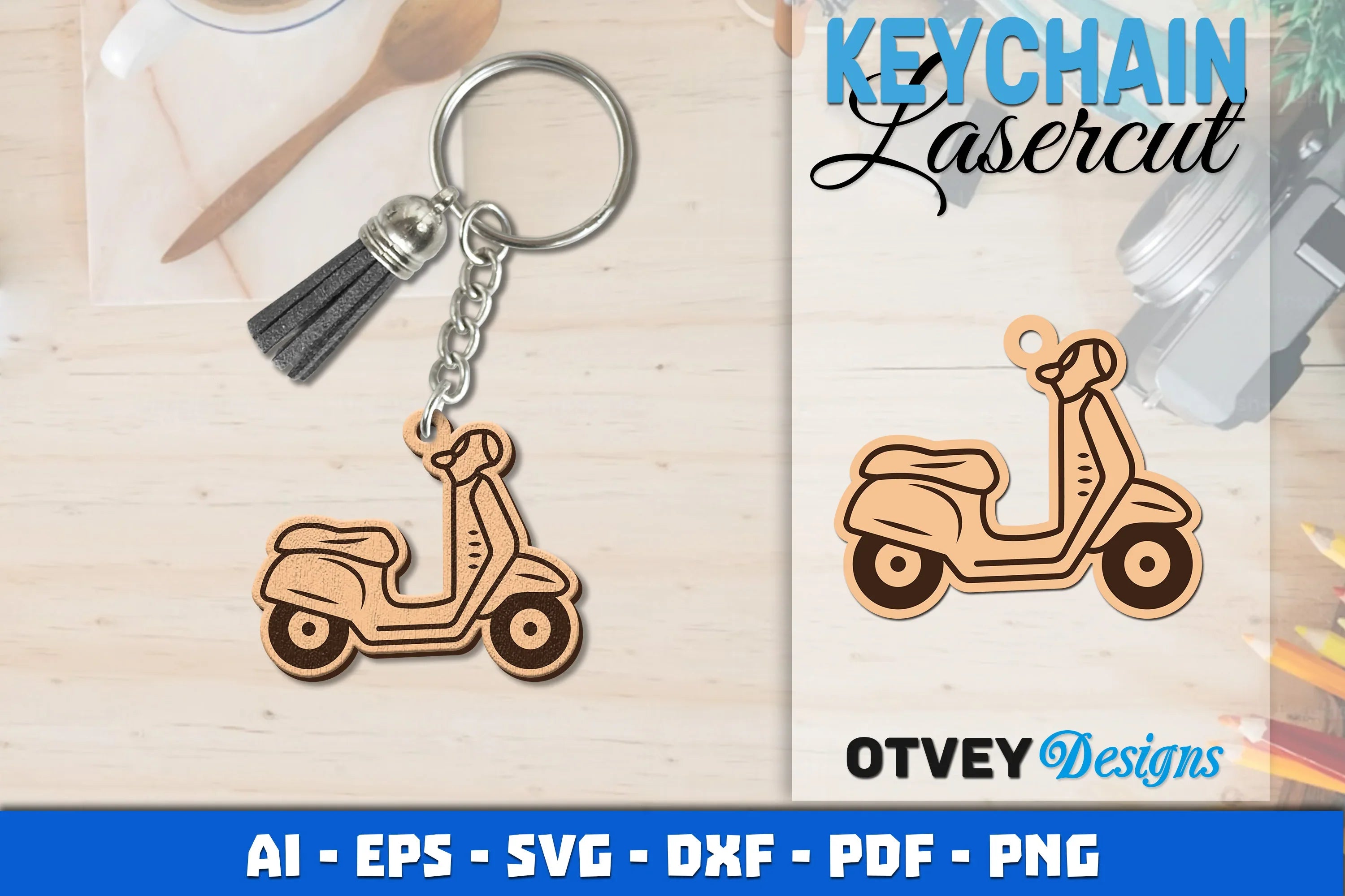 Keychain Transport Lasercut SVG Bundle 9 - CraftNest - Digital Crafting and Art