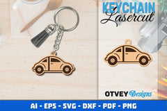 Keychain Transport Lasercut SVG Bundle 12 - CraftNest - Digital Crafting and Art