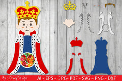 King Charles Candy Dome SVG Bundle - CraftNest - Digital Crafting and Art