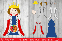 King Charles Candy Dome SVG Bundle - CraftNest - Digital Crafting and Art