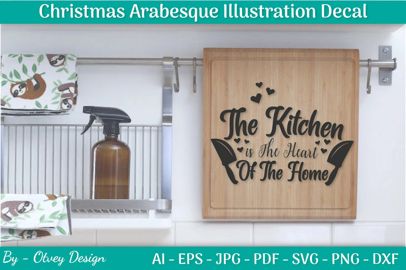 Kitchen Decal SVG Bundle - CraftNest - Digital Crafting and Art