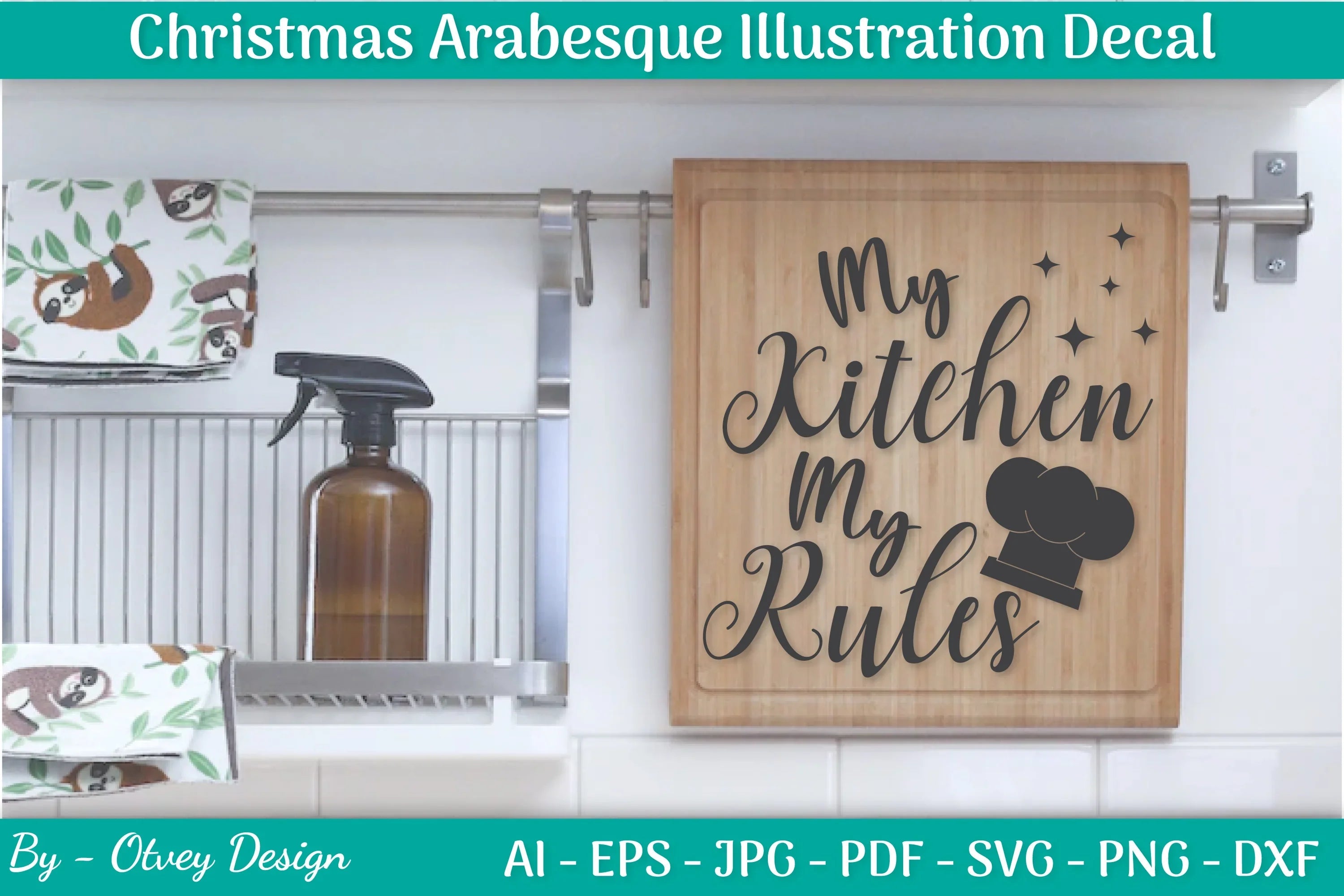 Kitchen Decal SVG Bundle - CraftNest - Digital Crafting and Art