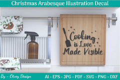 Kitchen Decal SVG Bundle - CraftNest - Digital Crafting and Art