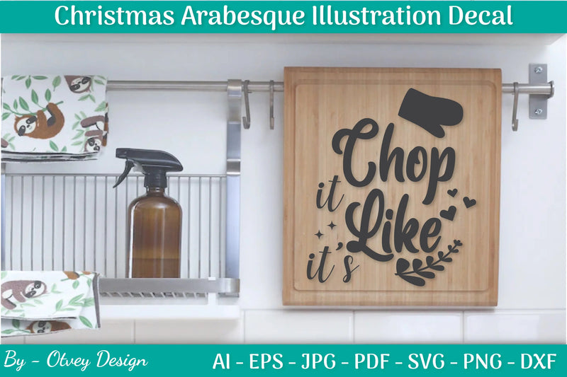 Kitchen Decal SVG Bundle - CraftNest - Digital Crafting and Art