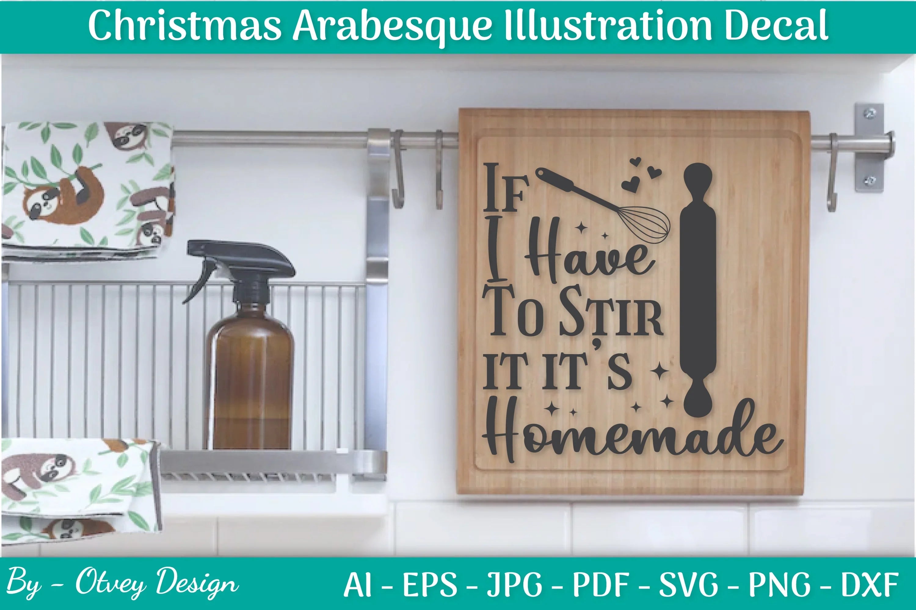 Kitchen Decal SVG Bundle - CraftNest - Digital Crafting and Art