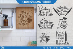 Kitchen Decal SVG Bundle - CraftNest - Digital Crafting and Art