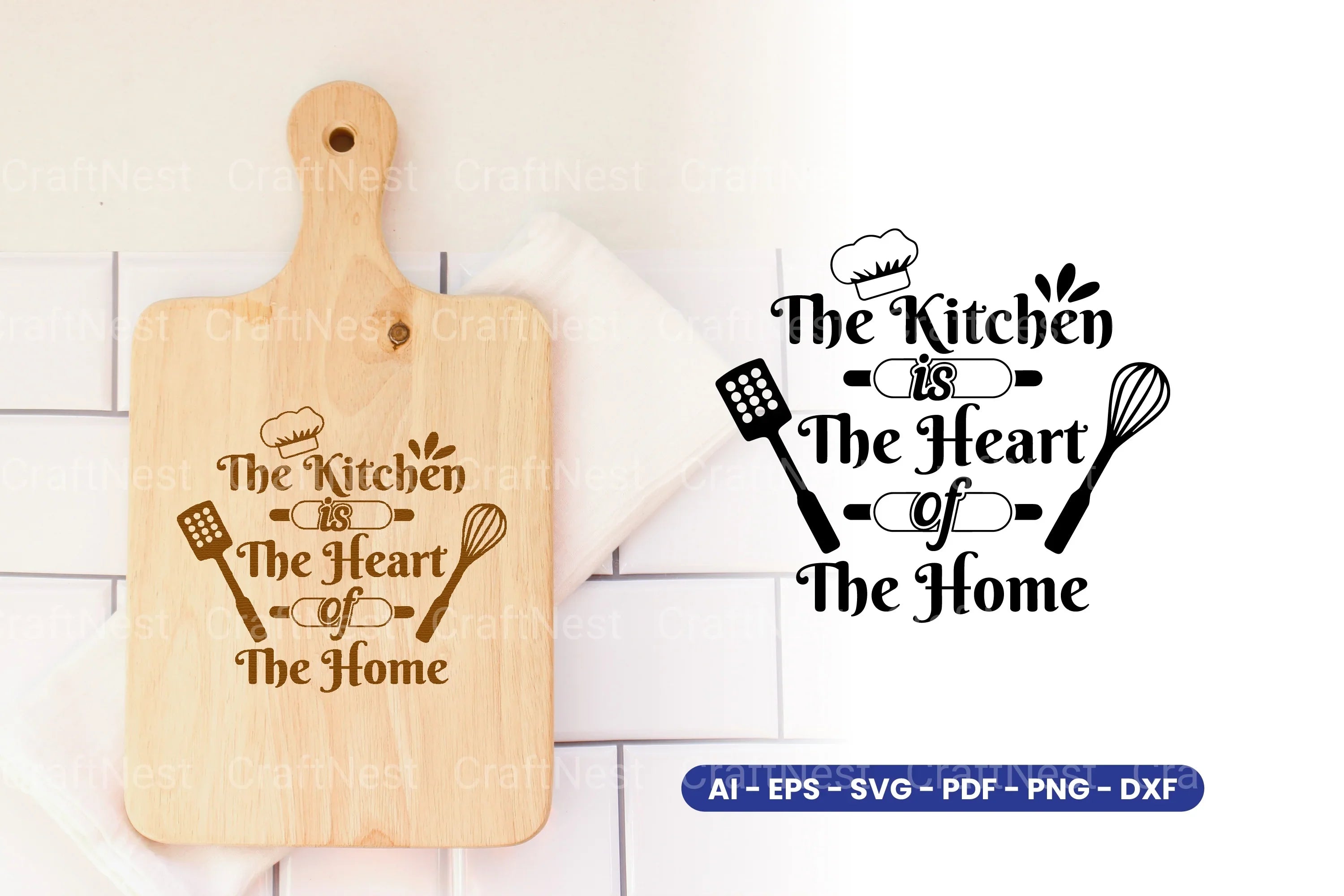 Kitchen Quote SVG Bundle - CraftNest - Digital Crafting and Art