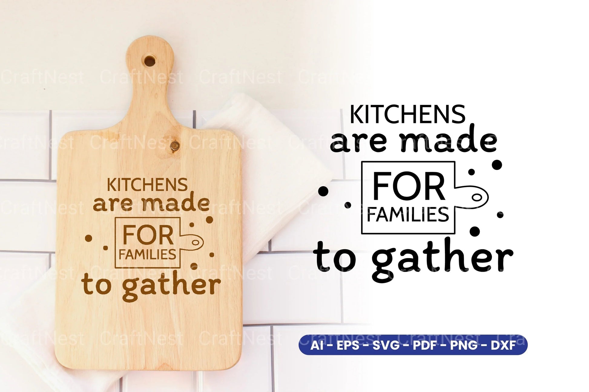 Kitchen Quote SVG Bundle - CraftNest - Digital Crafting and Art