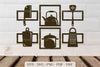 Kitchen Set Wall Decor Clipart Bundle
