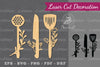 Laser Cut Kitchen Sign Clipart Bundle