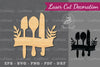 Laser Cut Kitchen Sign Clipart Bundle