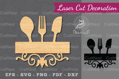 Laser Cut Kitchen Sign Clipart Bundle - CraftNest - Digital Crafting and Art