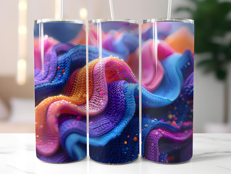 Knitting 5 Tumbler Wrap - CraftNest - Digital Crafting and Art