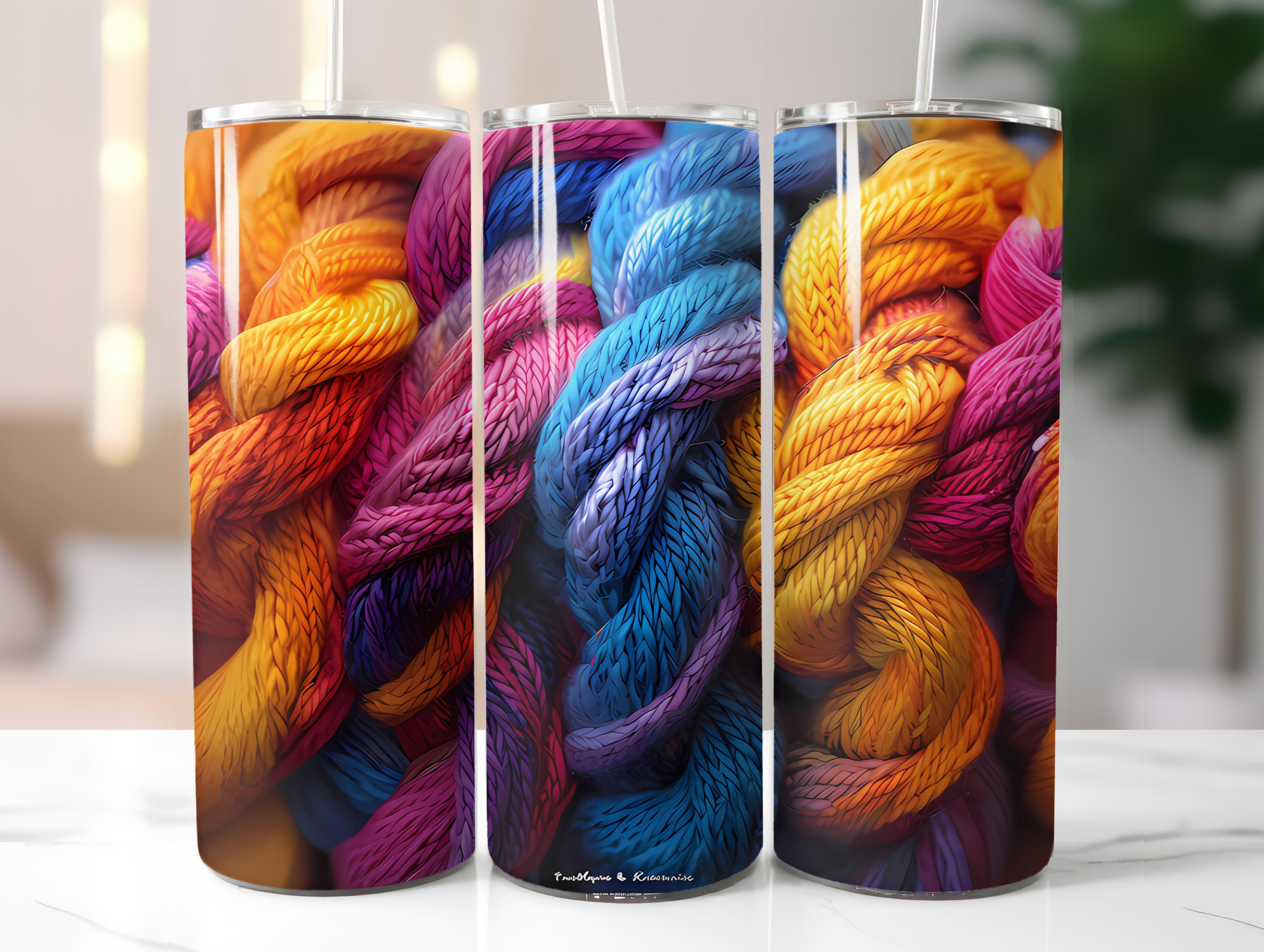 Knitting 8 Tumbler Wrap - CraftNest - Digital Crafting and Art