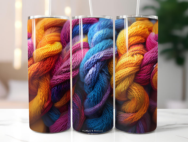 Knitting 8 Tumbler Wrap - CraftNest - Digital Crafting and Art