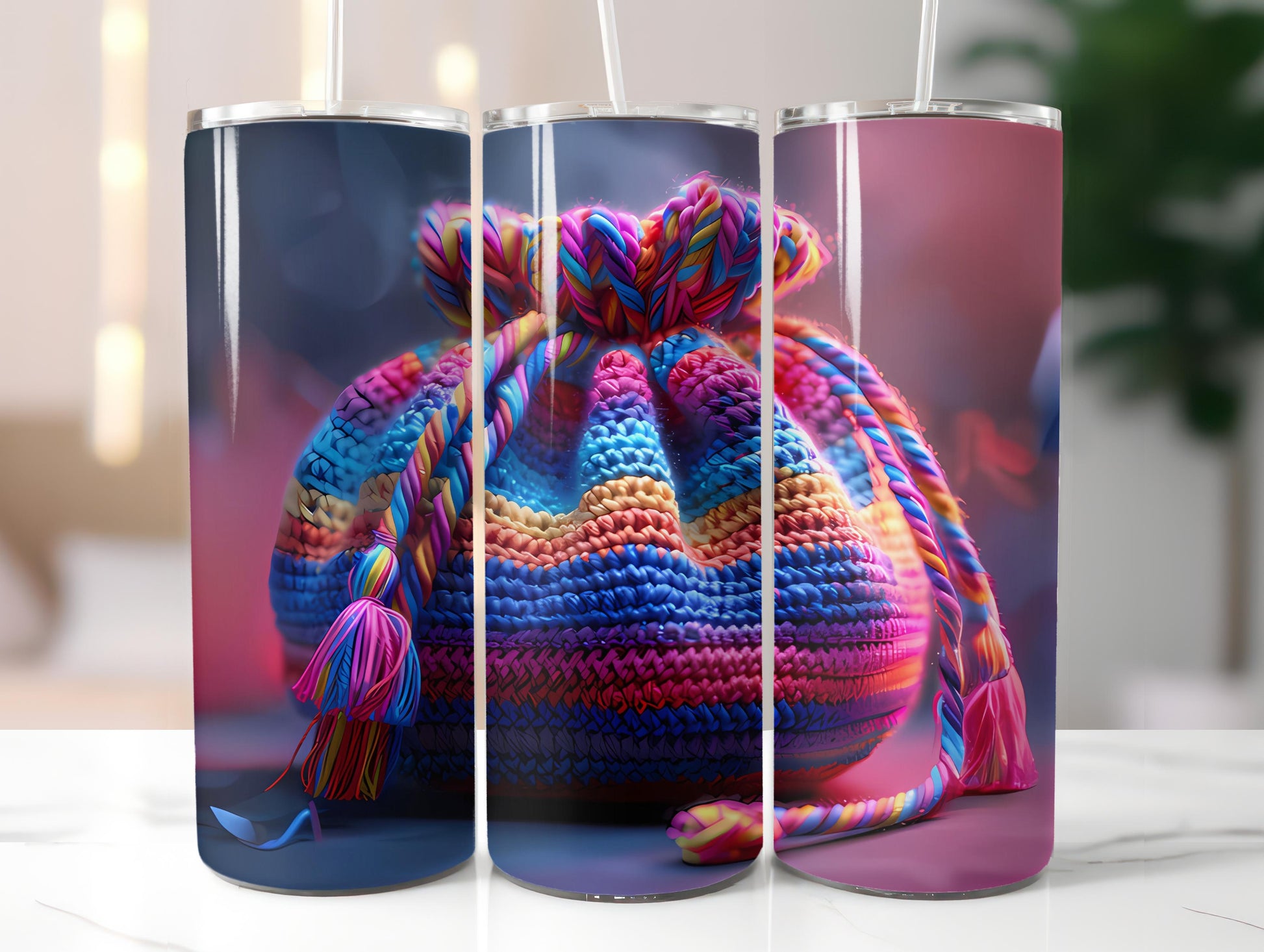 Knitting 5 Tumbler Wrap - CraftNest - Digital Crafting and Art