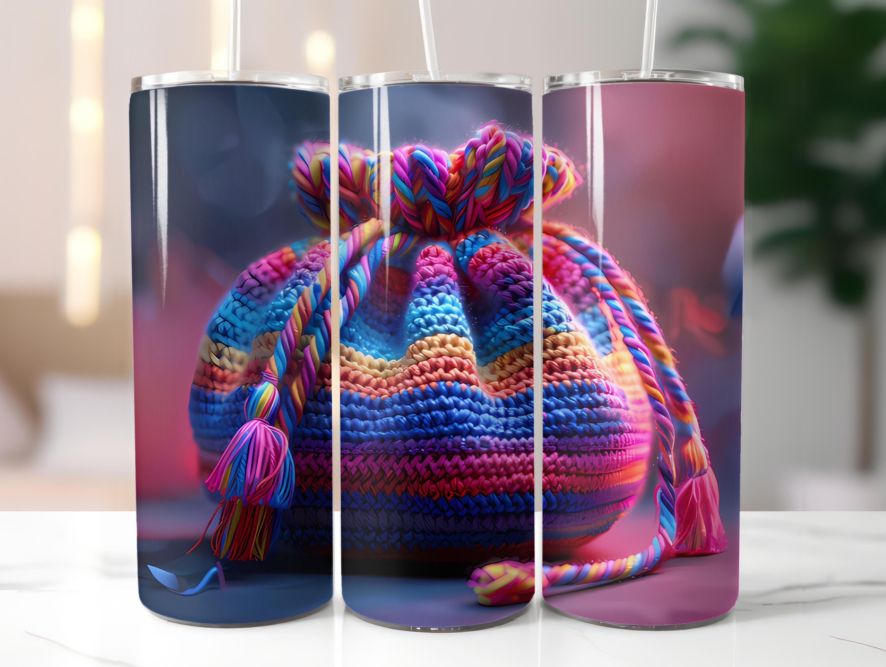Knitting 5 Tumbler Wrap - CraftNest - Digital Crafting and Art