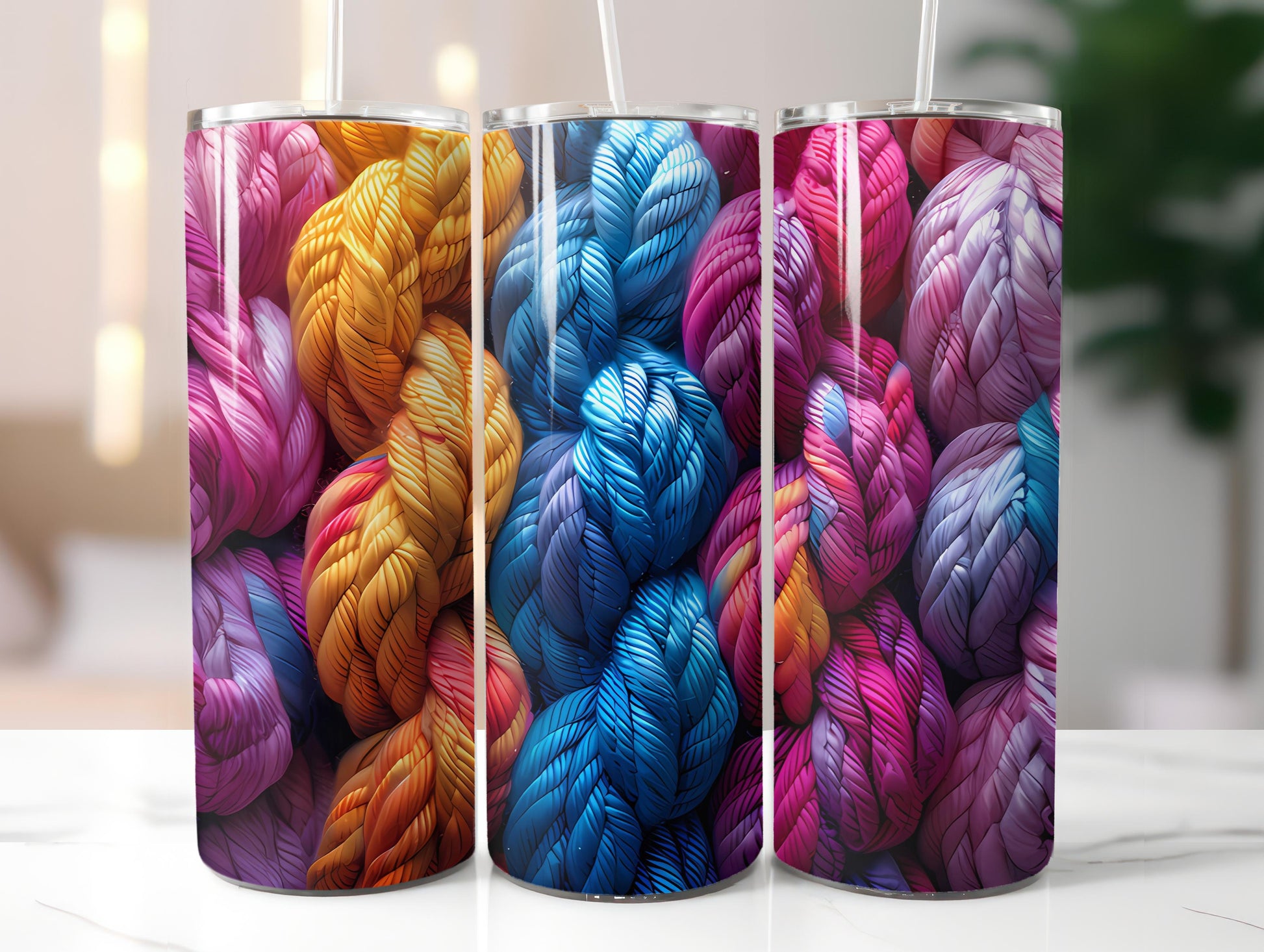 Knitting 1 Tumbler Wrap - CraftNest - Digital Crafting and Art