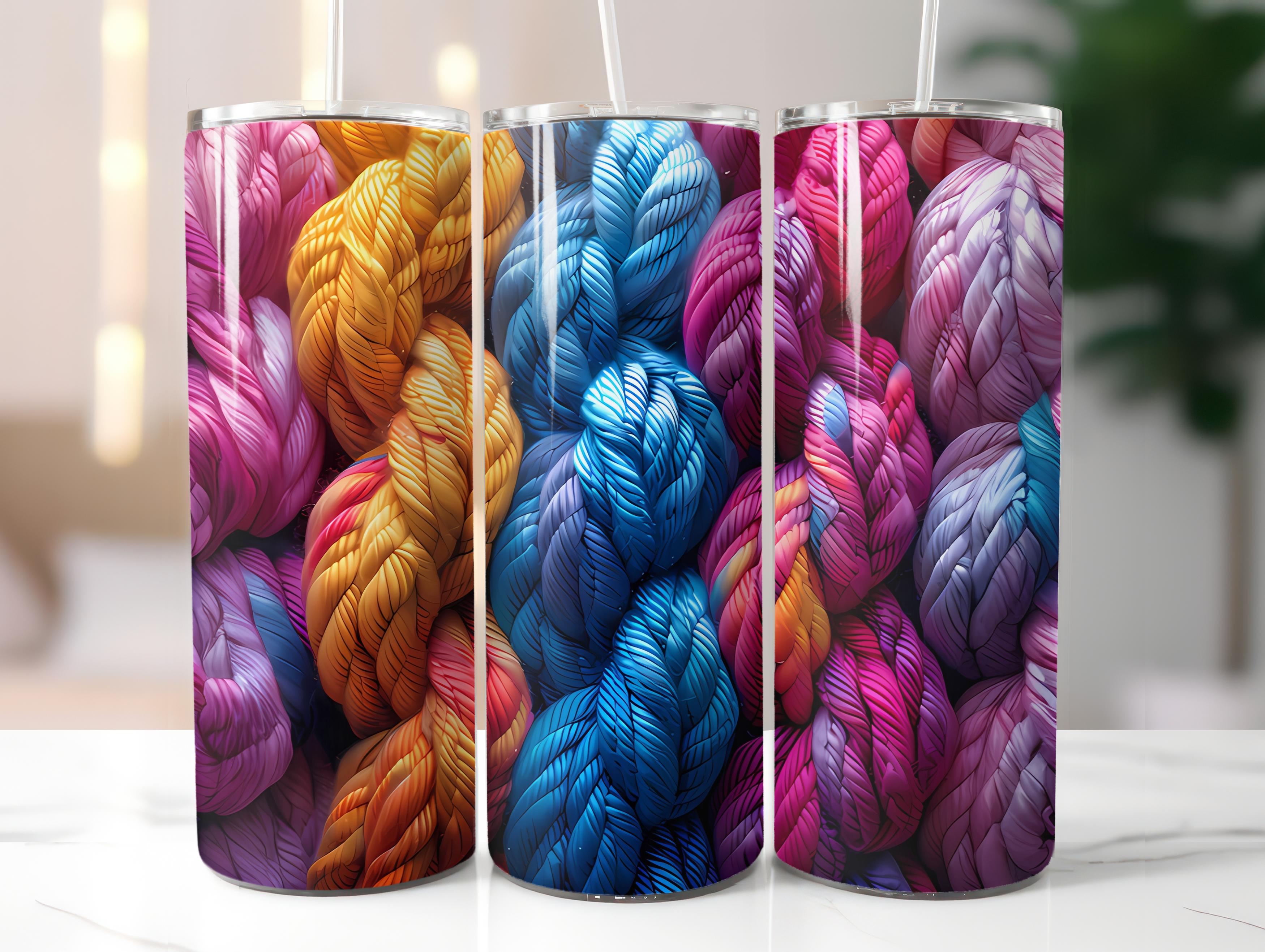 Knitting 1 Tumbler Wrap - CraftNest - Digital Crafting and Art