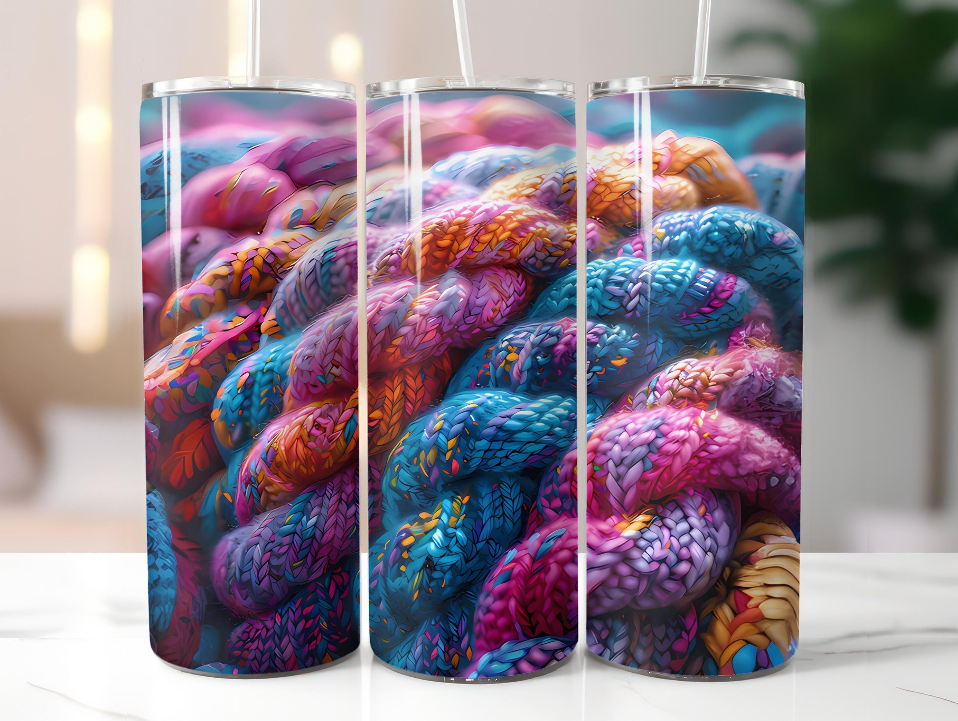 Knitting 5 Tumbler Wrap - CraftNest - Digital Crafting and Art