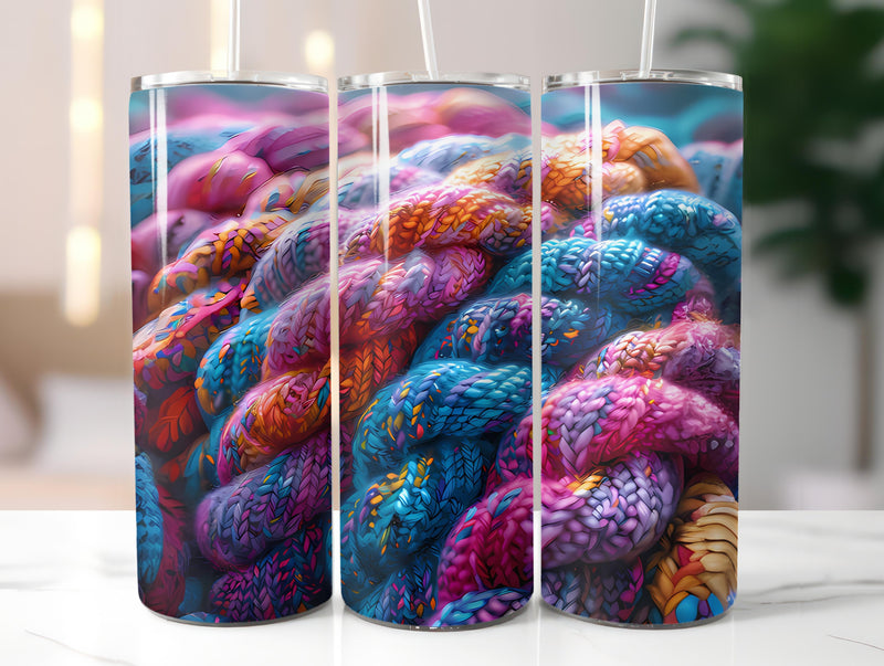 Knitting 5 Tumbler Wrap - CraftNest - Digital Crafting and Art