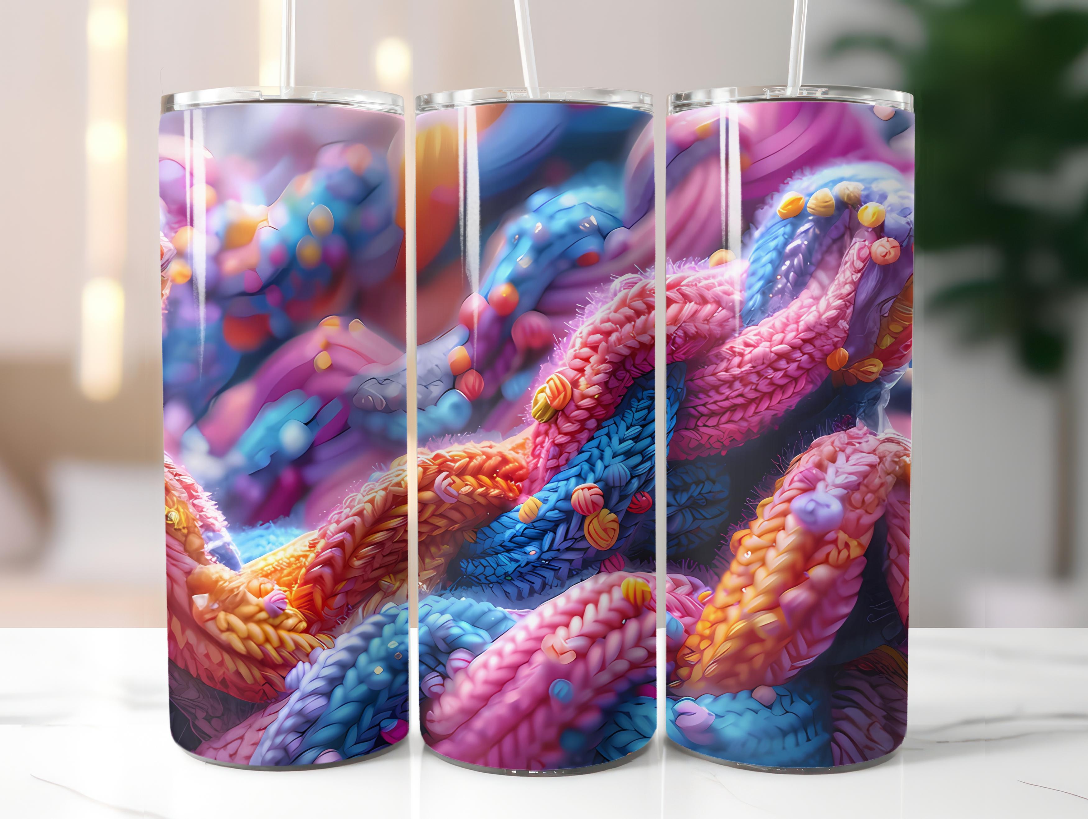 Knitting 1 Tumbler Wrap - CraftNest - Digital Crafting and Art