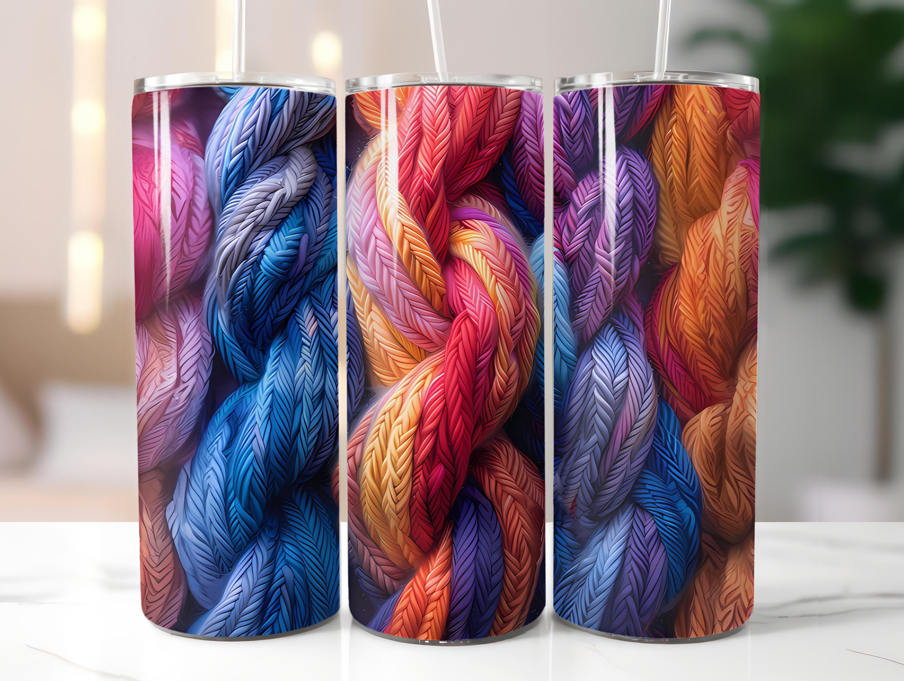Knitting 5 Tumbler Wrap - CraftNest - Digital Crafting and Art