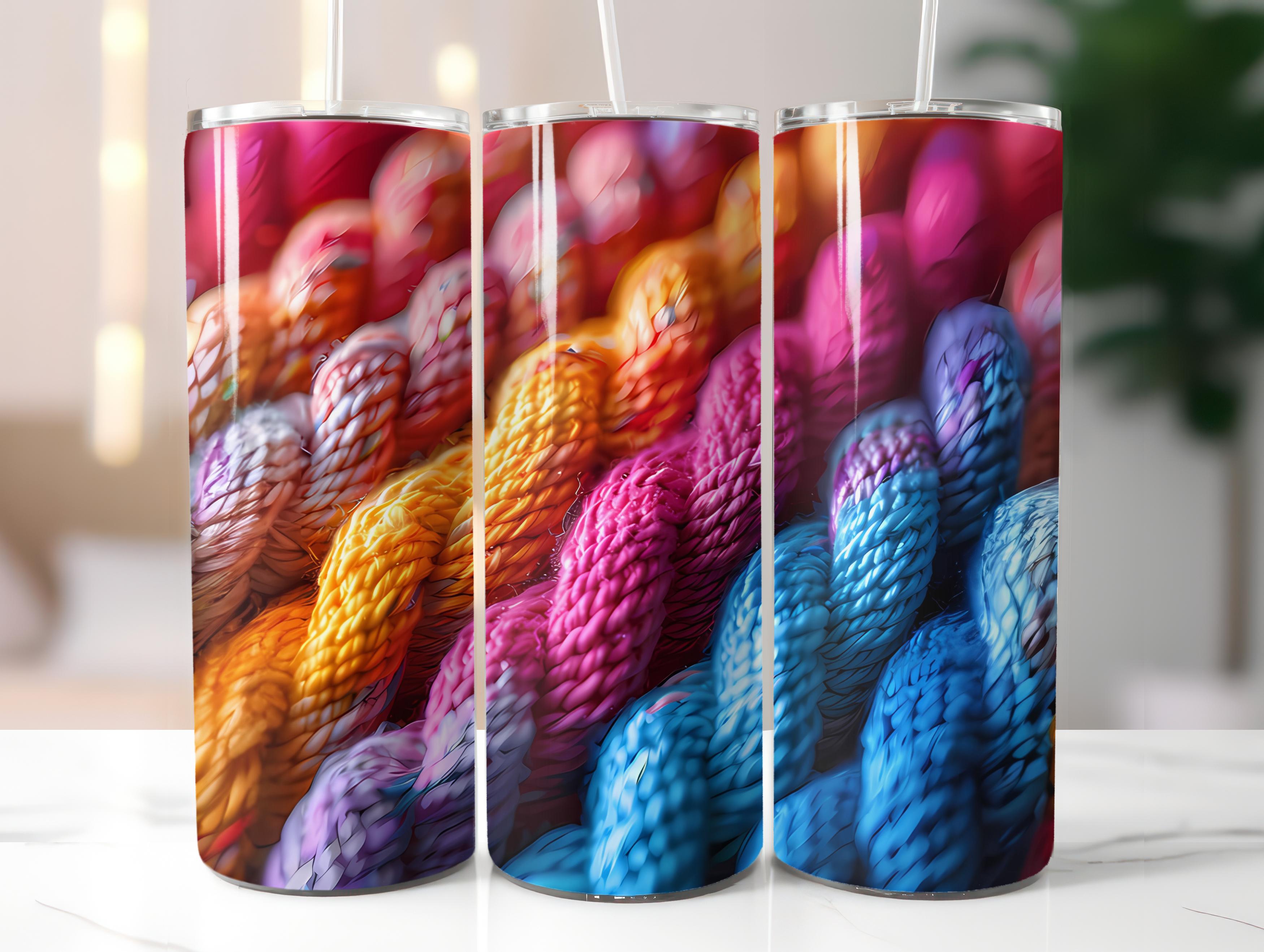 Knitting 2 Tumbler Wrap - CraftNest - Digital Crafting and Art
