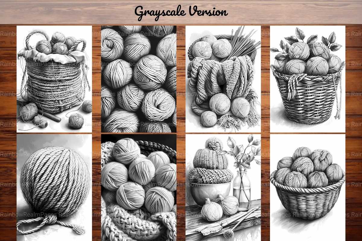 Knitting And Crocheting Coloring Books - CraftNest - Digital Crafting and Art