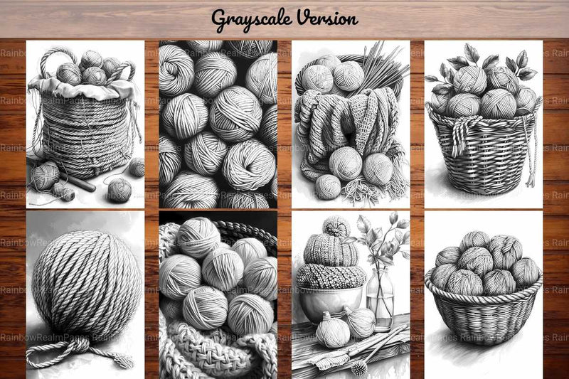 Knitting And Crocheting Coloring Books - CraftNest - Digital Crafting and Art