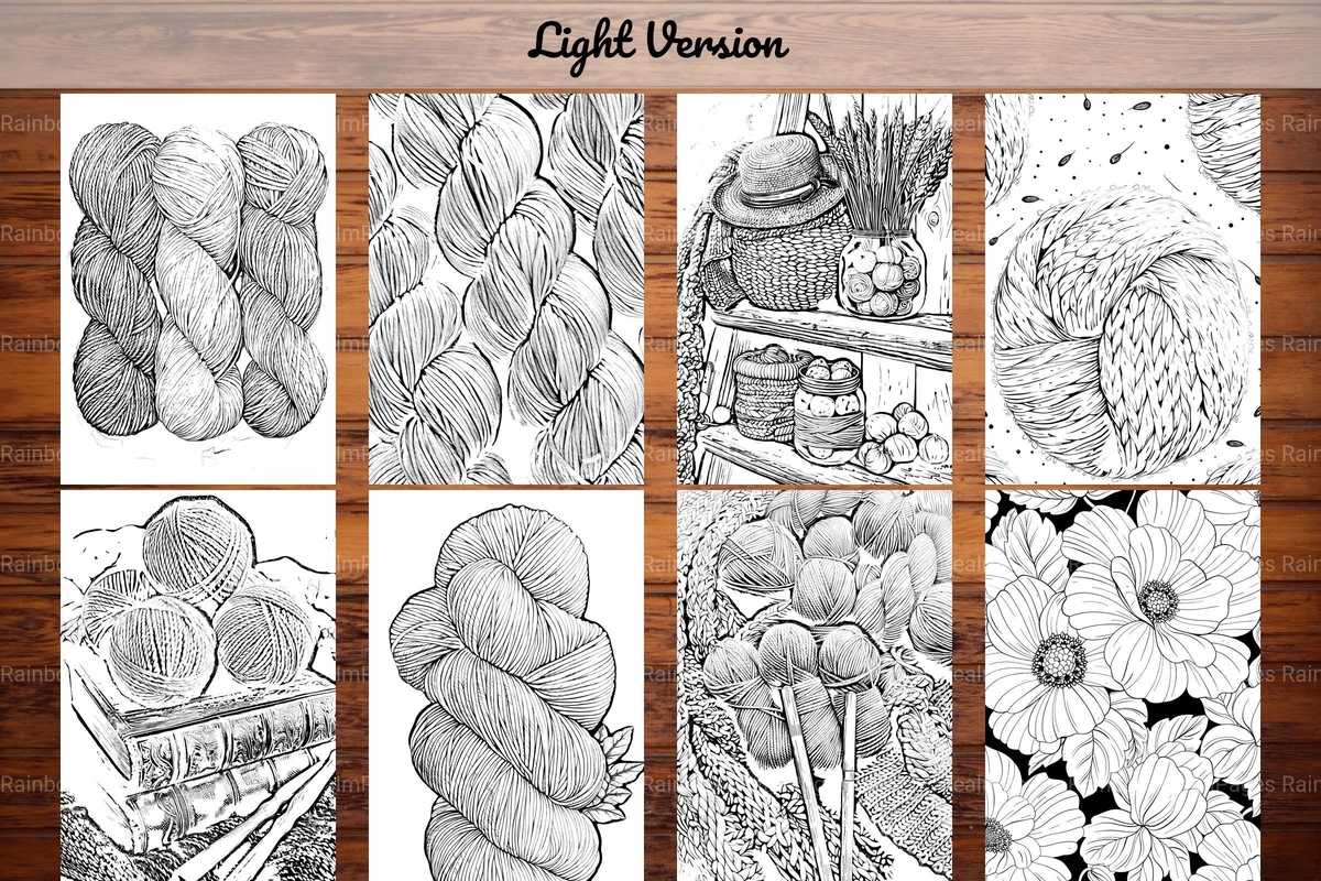 Knitting And Crocheting Coloring Books - CraftNest - Digital Crafting and Art
