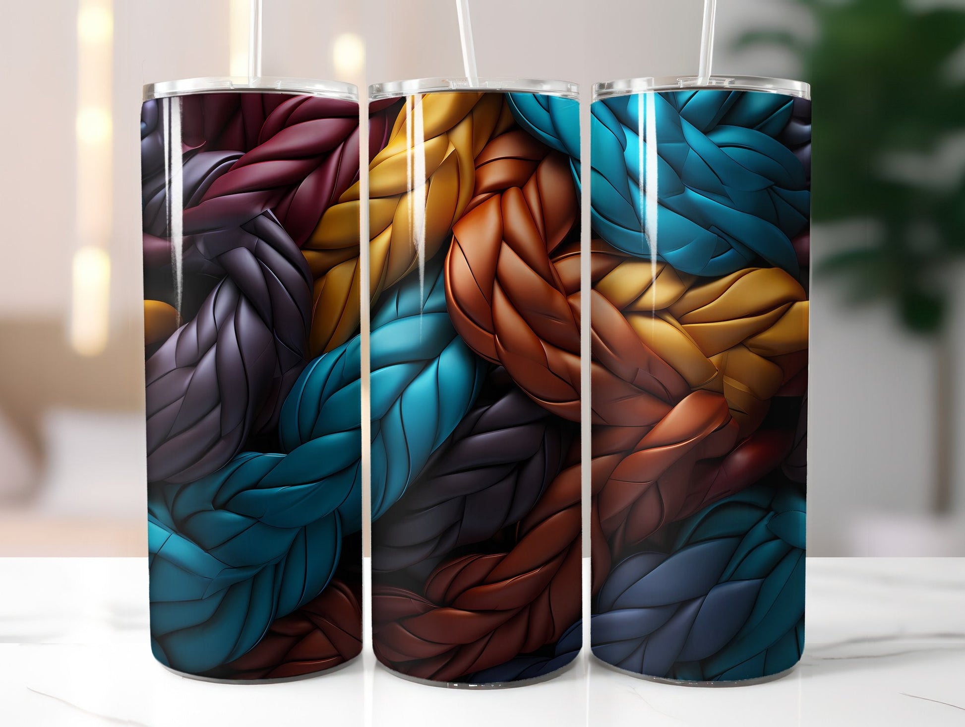 Knitting and Crafting Tumbler Wrap - CraftNest