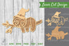 Koala Witch Laser Cut Decoration Clipart Bundle