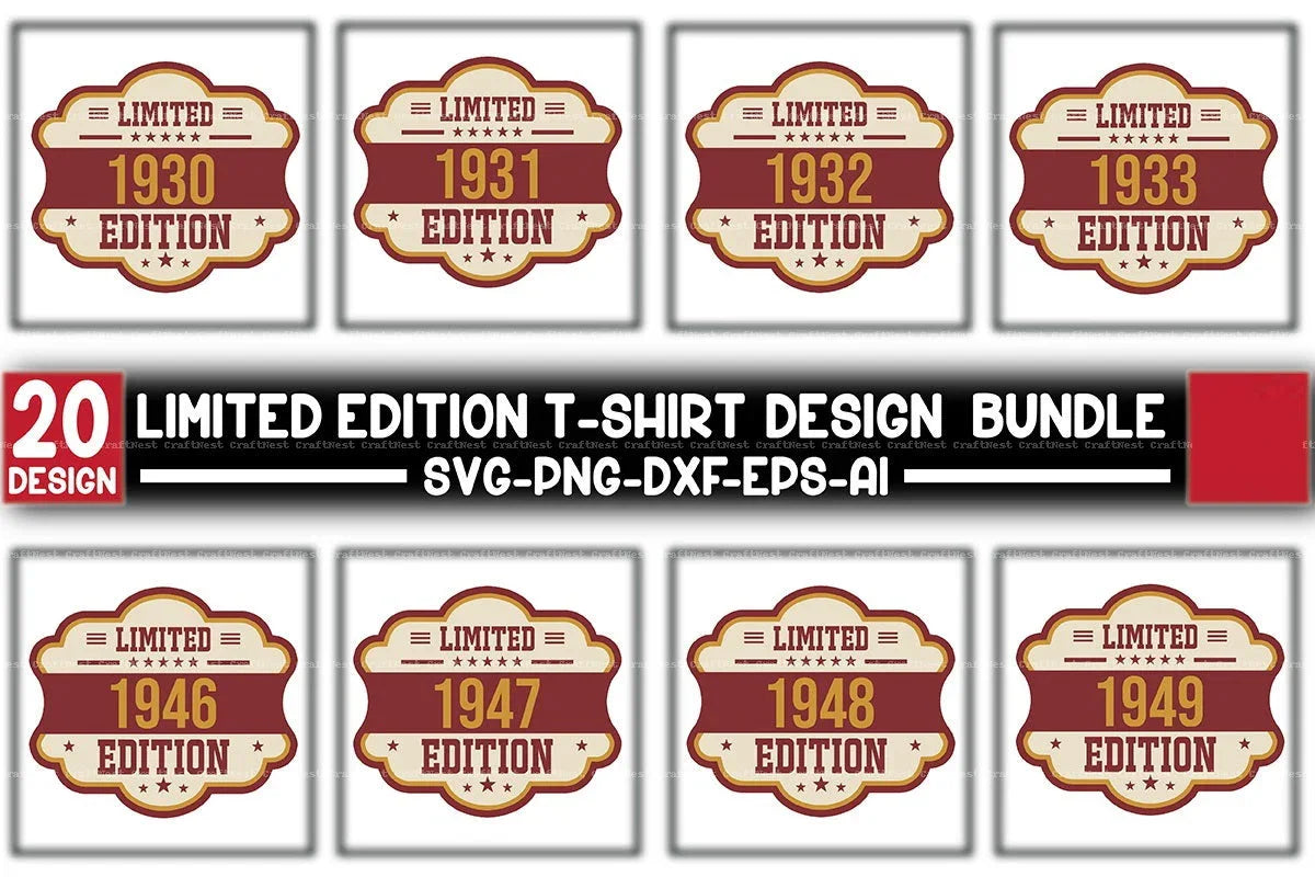 Limited Edition SVG Bundle