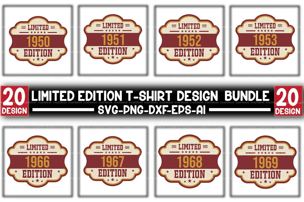 Limited Edition SVG Bundle  Designs