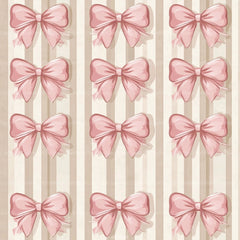 Coquette Bow Pattern Seamless Digital Paper - CraftNest - Digital Crafting and Art