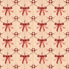 Coquette Bow Pattern Seamless Digital Paper - CraftNest - Digital Crafting and Art