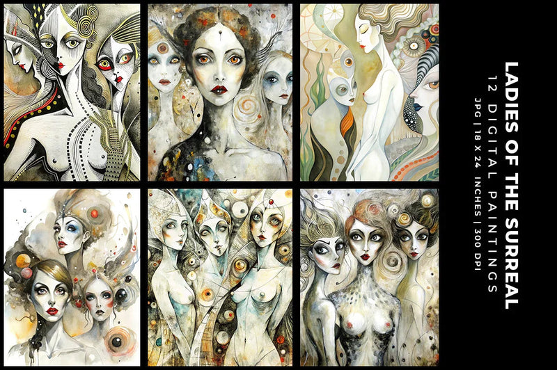 Ladies of the Surreal - Women - CraftNest - Digital Crafting and Art