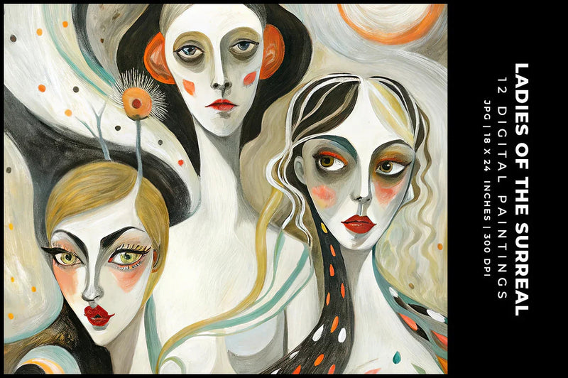 Ladies of the Surreal - Women - CraftNest - Digital Crafting and Art