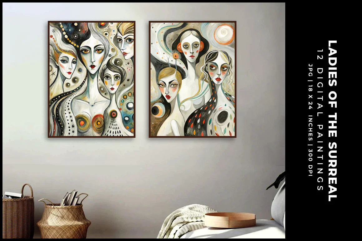 Ladies of the Surreal - Women - CraftNest - Digital Crafting and Art