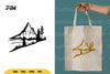 Landscape Mountain Silhouette Clipart Bundle