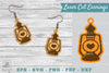 Lantern Laser Cut Earrings SVG Bundle