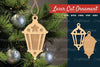 Lantern Laser Cut Ornament SVG Bundle
