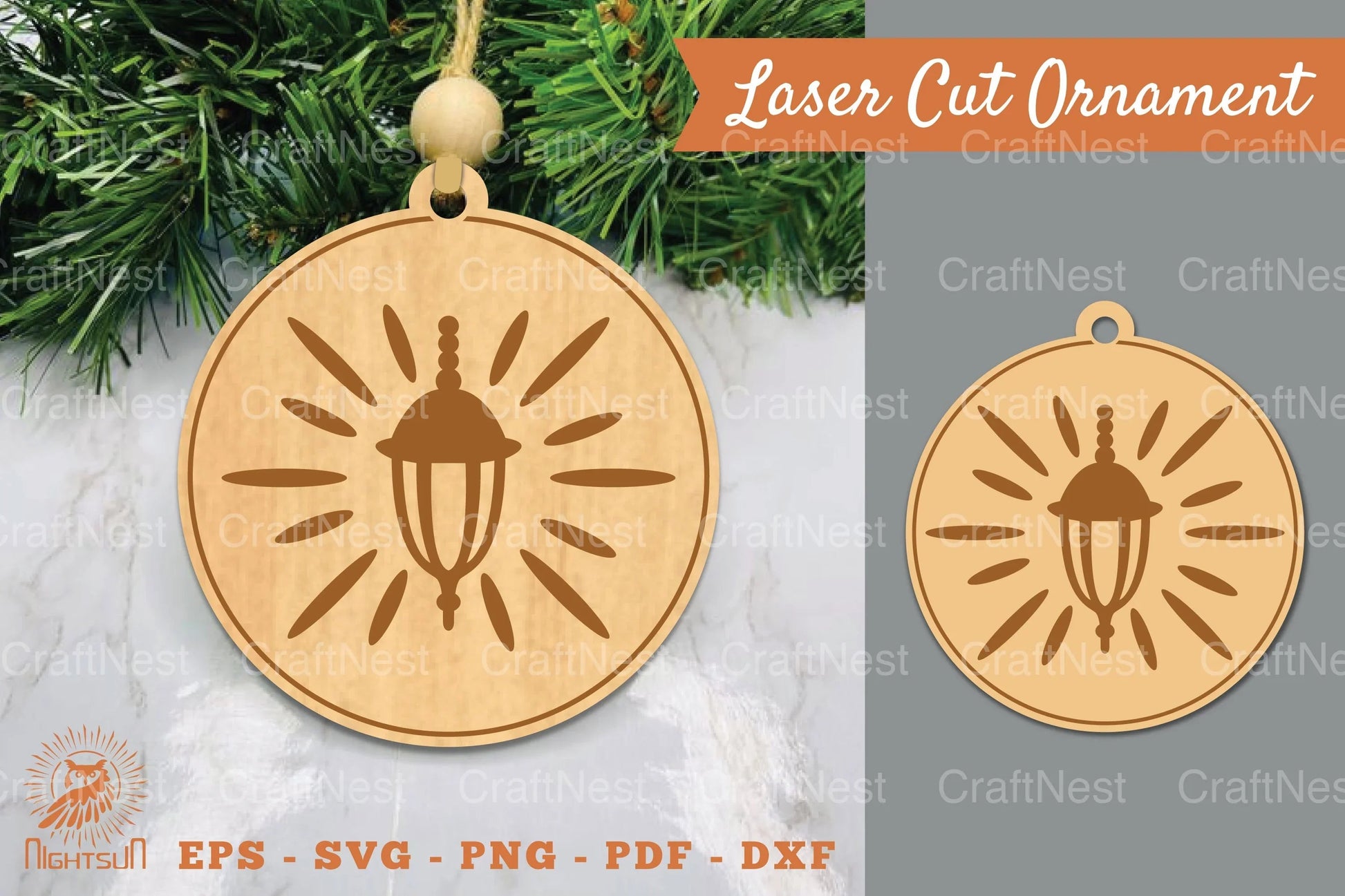 Lantern Light Laser Cut Ornament Clipart Bundle - CraftNest - Digital Crafting and Art